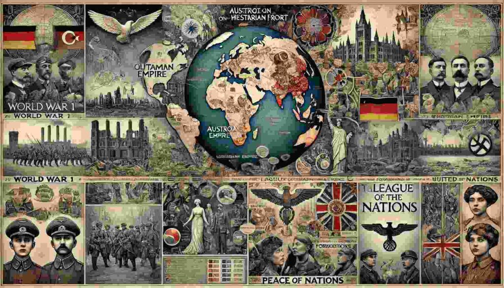 Here's an illustrative representation of the lasting impacts and legacy of World War 1.